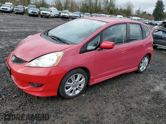 2009 Honda Fit Sport w/Navi with VIN JHMGE88689S063984, listed as a Copart auction lot 47864865 with 151,361 mi miles and Salvage Title. Bid and sale history available at carsss.com. Image 1.