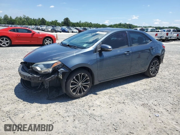 2016 Toyota Corolla L with VIN 2T1BURHE4GC563120, listed as a Copart auction lot 60828895 with 222,020 mi miles and Salvage title. Bid and sale history available at DreamBid. Image 1.