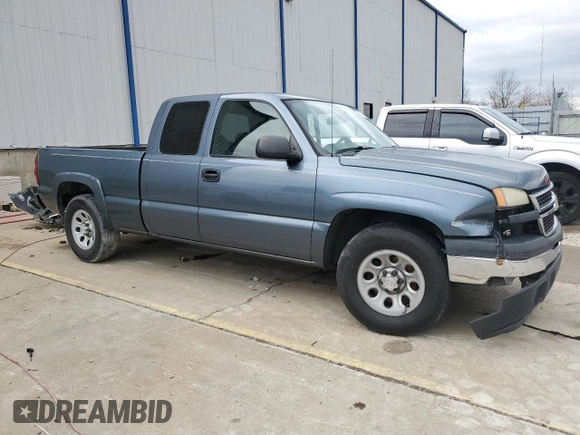 2006 Chevrolet Silverado 1500 Work Truck with VIN 1GCEC19X86Z260069, listed as a Copart auction lot 86269814 with 173,599 mi miles and Non Repairable. Bid and sale history available at carsss.com. Image 4.