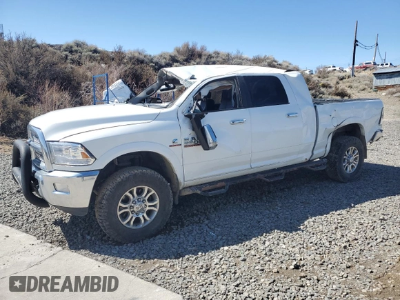 2015 Ram 2500 Laramie with VIN 3C6UR5NL2FG537469, listed as a Copart auction lot 49475205 with 142,745 mi miles and Salvage title. Bid and sale history available at DreamBid. Image 1.