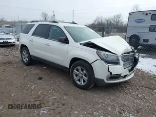 2015 GMC Acadia SLE with VIN 1GKKVPKD9FJ264408, listed as a IAAI auction lot 41612484 with 150,003 mi miles. Bid and sale history available at carsss.com. Image 1.