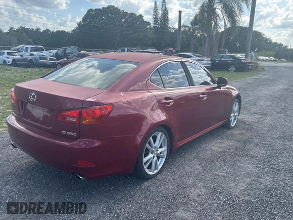 2006 Lexus IS 350 z VIN JTHBE262165001506, wystawiony jako Copart lot #51870425 z przebiegiem 213 188 mil mil oraz Czysty tytuł • Clean title. Historia ofert i sprzedaży dostępna na DreamBid. Obrazek 4.
