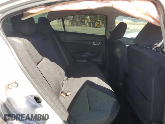 2015 Honda Civic EX with VIN 19XFB2F81FE200298, listed as a Copart auction lot 50373225 with 128,805 mi miles and Salvage Title. Bid and sale history available at DreamBid. Image 11.