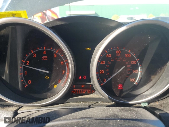 2010 Mazda 3 S Sport with VIN JM1BL1S62A1178348, listed as a Copart auction lot 85842034 with 142,333 mi miles and Non Repairable. Bid and sale history available at DreamBid. Image 9.
