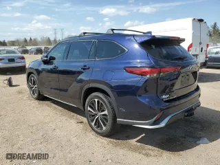2021 Toyota Highlander XSE with VIN 5TDJZRBH2MS110245, listed as a Copart auction lot 52187275 with 79,962 mi miles and Salvage Title. Bid and sale history available at carsss.com. Image 2.