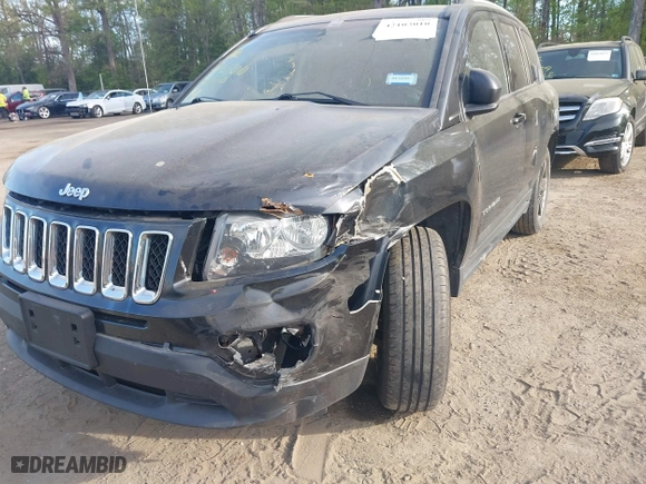 2016 Jeep Compass Sport with VIN 1C4NJDBB4GD756524, listed as a IAAI auction lot 42103010 with 172,103 mi miles. Bid and sale history available at carsss.com. Image 6.