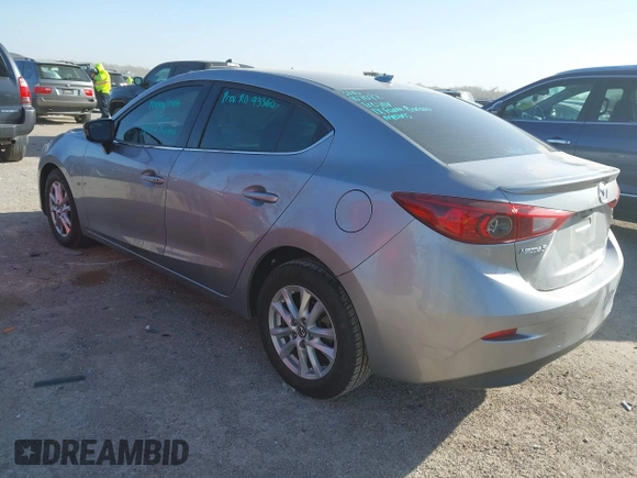 2015 Mazda 3 i Touring with VIN 3MZBM1V70FM232321, listed as a IAAI auction lot 41828283 with 141,722 mi miles and . Bid and sale history available at carsss.com. Image 3.