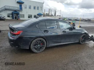 2021 BMW 3 Series 330i xDrive with VIN 3MW5R7J07M8C02992, listed as a Copart auction lot 50254725 with 71,901 mi miles and Salvage Title. Bid and sale history available at carsss.com. Image 3.