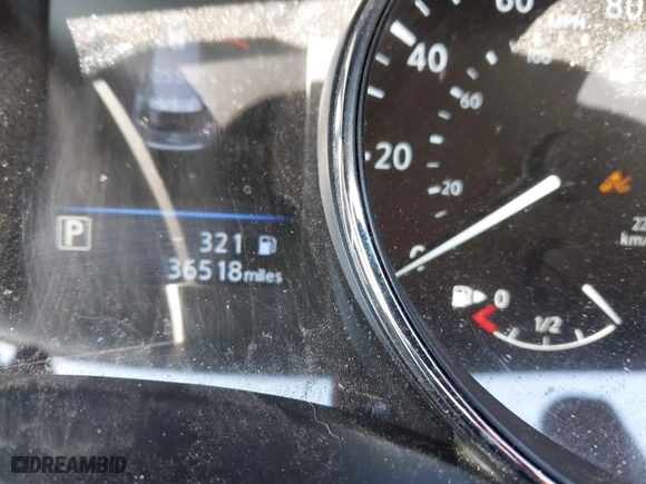 2019 Nissan Rogue SV with VIN 5N1AT2MV7KC787720, listed as a IAAI auction lot 40716636 with 36,518 mi miles. Bid and sale history available at carsss.com. Image 7.