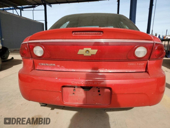 2005 Chevrolet Cavalier with VIN 1G1JC52F557163955, listed as a Copart auction lot 84336974 with 208,294 mi miles and Salvage Title. Bid and sale history available at carsss.com. Image 6.