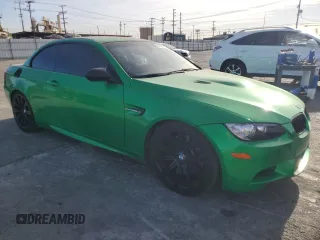 2012 BMW M3 with VIN WBSDX9C5XCE784907, listed as a Copart auction lot 79877154 with 108,517 mi miles and Salvage Title. Bid and sale history available at carsss.com. Image 4.