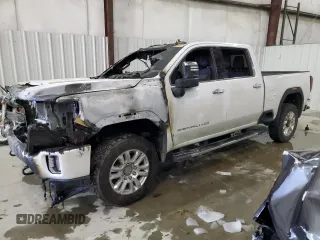2020 GMC Sierra 2500HD Denali z VIN 1GT49REY9LF102571, wystawiony jako Copart lot #41688455 z przebiegiem Nie podano mil oraz Nie do naprawy • Non repairable. Historia ofert i sprzedaży dostępna na DreamBid. Obrazek 1.