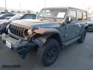 2024 Jeep Wrangler 4xe Sport S with VIN 1C4RJXN64RW337985, listed as a IAAI auction lot 41261982 with 1,845 mi miles. Bid and sale history available at carsss.com. Image 17.