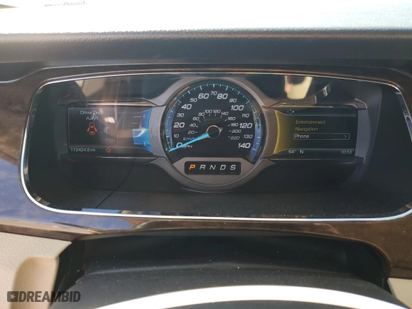 2018 Ford Taurus Limited with VIN 1FAHP2F86JG118043, listed as a Copart auction lot 43526175 with 112424 miles and Salvage Title. Bid and sale history available at carsss.com. Image 9.