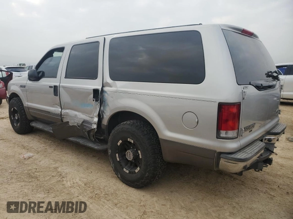 2003 Ford Excursion Special Serv с VIN 1FMNU40L23ED68663, выставлен на аукционе Copart как лот 50488915 с пробегом 178 053 миль миль и Списание • Salvage title. История ставок и продаж доступна на DreamBid. Изображение 2.