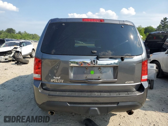 2012 Honda Pilot EX-L z VIN 5FNYF4H55CB033123, wystawiony jako Copart lot #58850775 z przebiegiem 120 523 mil mil oraz Czysty tytuł • Clean title. Historia ofert i sprzedaży dostępna na DreamBid. Obrazek 6.