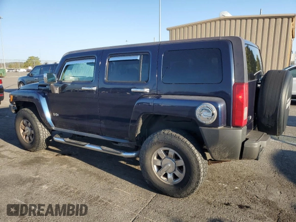 2007 Hummer H3 SUV with VIN 5GTDN13E778225780, listed as a Copart auction lot 75070054 with 168,035 mi miles and Clean Title. Bid and sale history available at carsss.com. Image 2.