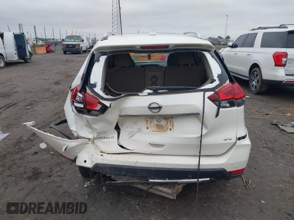 2019 Nissan Rogue SV with VIN JN8AT2MT4KW263267, listed as a IAAI auction lot 41155792 with 106,668 mi miles. Bid and sale history available at carsss.com. Image 15.