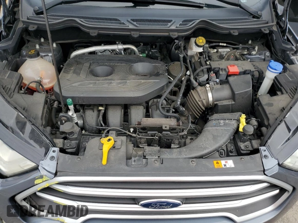 2018 Ford EcoSport SE with VIN MAJ6P1UL8JC237793, listed as a Copart auction lot 51893455 with 56,739 mi miles and Salvage Title. Bid and sale history available at carsss.com. Image 12.