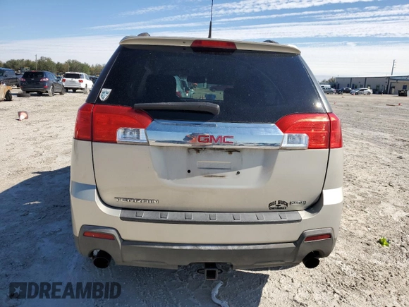 2011 GMC Terrain SLE-2 with VIN 2CTFLSE56B6394376, listed as a Copart auction lot 42172385 with 124,437 mi miles and Salvage Title. Bid and sale history available at carsss.com. Image 6.