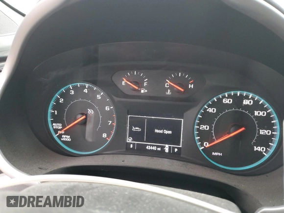 2022 Chevrolet Malibu LS with VIN 1G1ZB5ST2NF194601, listed as a Copart auction lot 51631345 with 43,440 mi miles and Salvage Title. Bid and sale history available at DreamBid. Image 9.