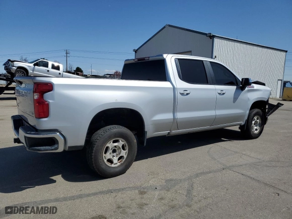 2019 Chevrolet Silverado 1500 LT with VIN 1GCUYDED1KZ241027, listed as a Copart auction lot 51281765 with 99,855 mi miles and Salvage Title. Bid and sale history available at carsss.com. Image 3.