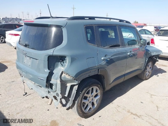 2018 Jeep Renegade Latitude with VIN ZACCJBBB5JPH89147, listed as a IAAI auction lot 41407502 with 54,272 mi miles. Bid and sale history available at carsss.com. Image 4.