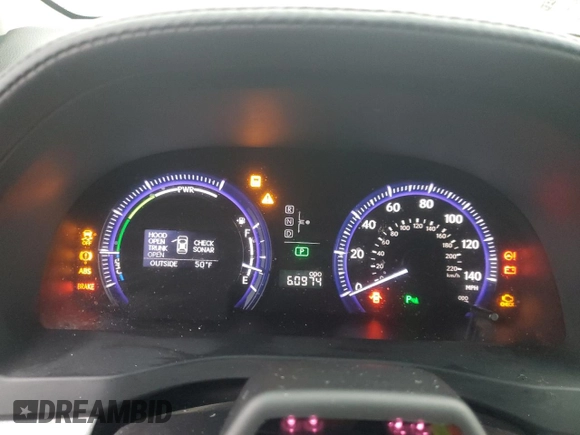2010 Lexus HS 250h with VIN JTHBB1BAXA2003202, listed as a Copart auction lot 87448764 with 60,974 mi miles and Salvage Title. Bid and sale history available at DreamBid. Image 9.
