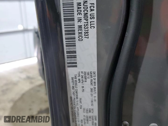 2023 Jeep Compass Limited with VIN 3C4NJDCN0PT537837, listed as a Copart auction lot 42515405 with 31,147 mi miles and Salvage Title. Bid and sale history available at DreamBid. Image 13.