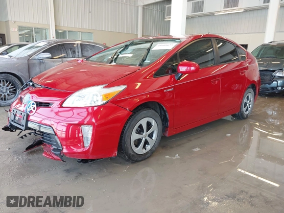 2013 Toyota Prius One with VIN JTDKN3DU6D5590982, listed as a IAAI auction lot 41609675 with Not Provided miles. Bid and sale history available at carsss.com. Image 19.