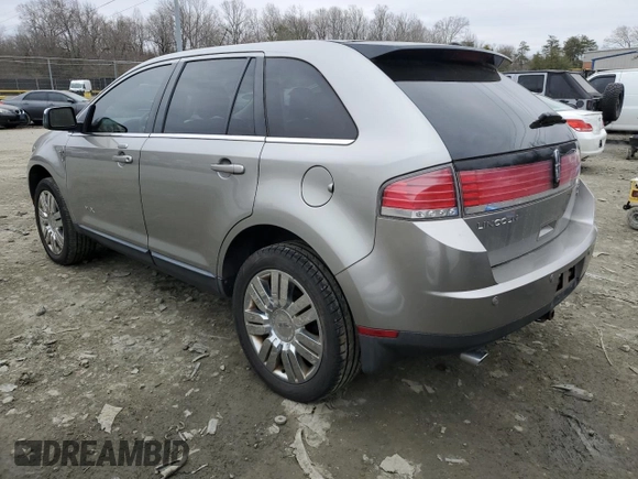 2008 Lincoln MKX with VIN 2LMDU88C68BJ39983, listed as a Copart auction lot 44166425 with 176,276 mi miles and Clean Title. Bid and sale history available at carsss.com. Image 2.