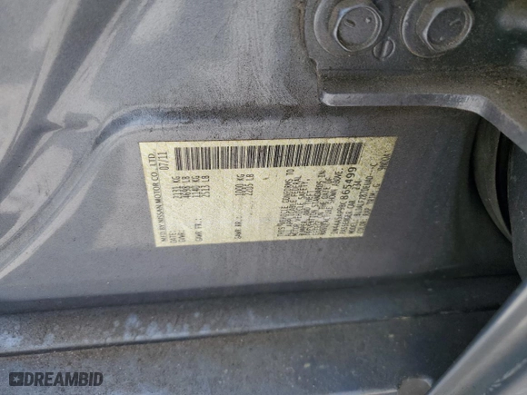 2011 Nissan Maxima 3.5 SV with VIN 1N4AA5AP9BC865499, listed as a Copart auction lot 49851765 with 48,460 mi miles and Salvage Title. Bid and sale history available at carsss.com. Image 14.