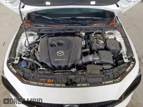 2019 Mazda 3 with VIN JM1BPBJM2K1136404, listed as a Copart auction lot 60378665 with 61,903 mi miles and Salvage title. Bid and sale history available at DreamBid. Image 11.