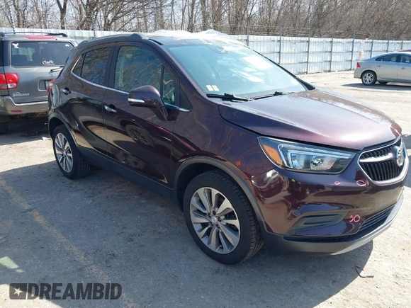 2017 Buick Encore Preferred with VIN KL4CJESB9HB056518, listed as a IAAI auction lot 41745360 with 133,061 mi miles. Bid and sale history available at carsss.com. Image 1.