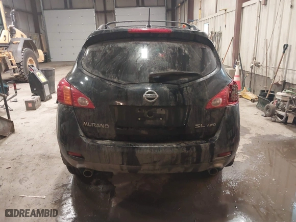 2010 Nissan Murano SL with VIN JN8AZ1MW4AW115279, listed as a IAAI auction lot 41435980 with 169,438 mi miles. Bid and sale history available at carsss.com. Image 16.