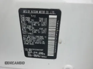 2012 Infiniti QX56 7-passenger z VIN JN8AZ2NE0C9022997, wystawiony jako Copart lot #58497615 z przebiegiem Nie podano mil oraz Tytuł czysty. Historia ofert i sprzedaży dostępna na DreamBid. Obrazek 13.