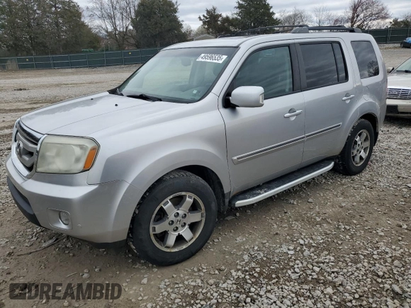 2010 Honda Pilot Touring with VIN 5FNYF4H8XAB004899, listed as a Copart auction lot 49596535 with 210,267 mi miles and Clean Title. Bid and sale history available at DreamBid. Image 1.