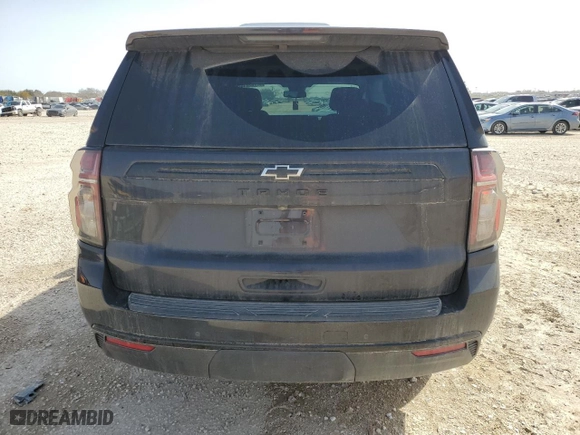 2023 Chevrolet Tahoe Z71 with VIN 1GNSKPKD4PR420515, listed as a Copart auction lot 47783215 with 38,342 mi miles and Salvage Title. Bid and sale history available at carsss.com. Image 6.