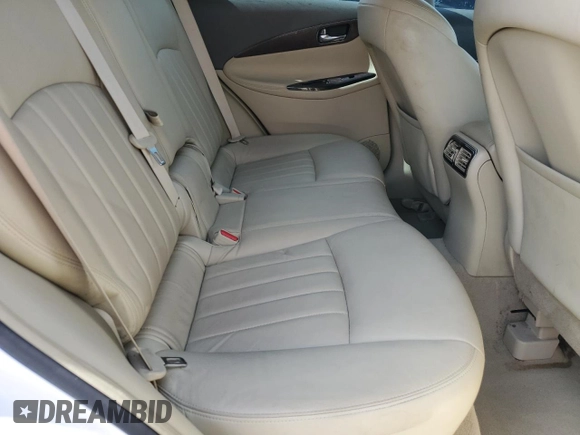 2008 Infiniti EX Journey with VIN JNKAJ09F28M352377, listed as a Copart auction lot 58261205 with 136,454 mi miles and Salvage title. Bid and sale history available at DreamBid. Image 11.