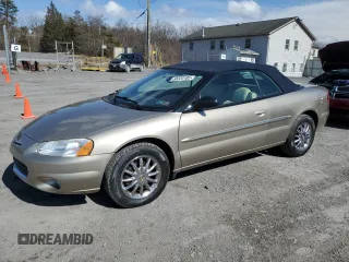 2003 Chrysler Sebring Limited with VIN 1C3EL65R63N538494, listed as a Copart auction lot 50320185 with 79,410 mi miles and Clean title. Bid and sale history available at DreamBid. Image 1.