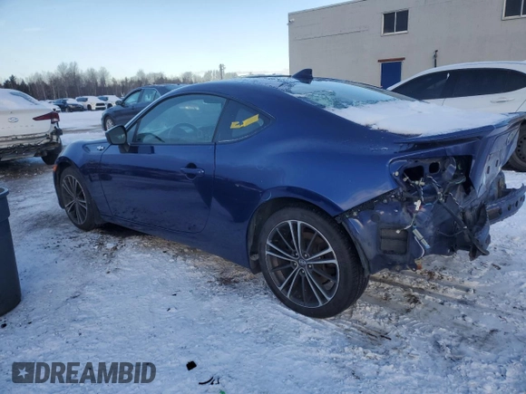 2016 Scion FR-S with VIN JF1ZNAA17G9701068, listed as a Copart auction lot 86732454 with 0 mi miles and Salvage Title. Bid and sale history available at carsss.com. Image 2.