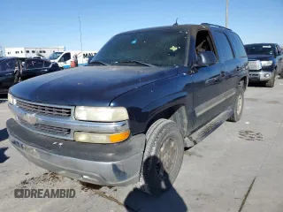 2005 Chevrolet Tahoe LS with VIN 1GNEC13V35J237617, listed as a Copart auction lot 41955895 with Not provided miles and Salvage title. Bid and sale history available at DreamBid. Image 1.