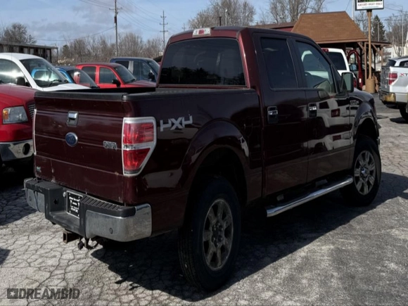 2010 Ford F-150 XL with VIN 1FTFW1EV9AFD76004, listed as a IAAI auction lot 41787213 with 159,344 mi miles. Bid and sale history available at carsss.com. Image 4.
