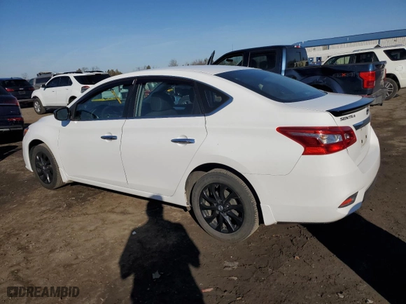 2018 Nissan Sentra S with VIN 3N1AB7AP8JY328604, listed as a Copart auction lot 48394855 with 78,333 mi miles and Salvage Title. Bid and sale history available at carsss.com. Image 2.