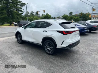 2022 Lexus NX 250 with VIN 2T2ADCAZ0NC001827, listed as a Copart auction lot 61865755 with 18,444 mi miles and Clean title. Bid and sale history available at DreamBid. Image 3.