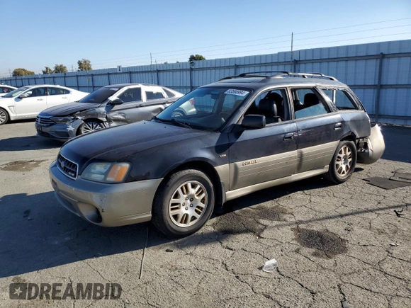2003 Subaru Legacy Outback VDC with VIN 4S3BH896137657165, listed as a Copart auction lot 83598994 with 139,300 mi miles and Salvage title. Bid and sale history available at DreamBid. Image 1.
