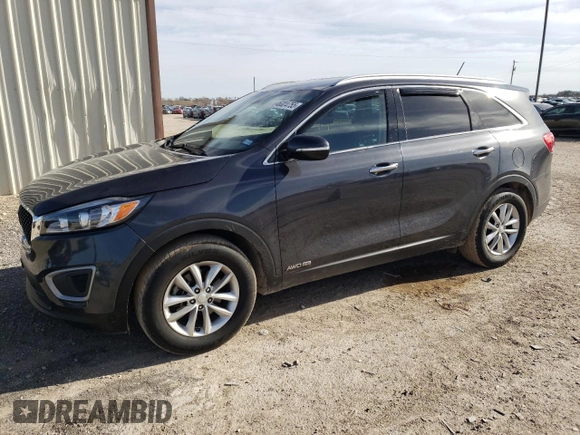 2018 Kia Sorento LX V6 with VIN 5XYPGDA55JG413247, listed as a Copart auction lot 46324755 with 101,083 mi miles and Salvage Title. Bid and sale history available at carsss.com. Image 1.
