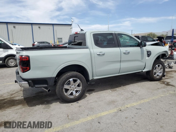 2024 Ford Ranger XLT with VIN 1FTER4GHXRLE40317, listed as a Copart auction lot 58532625 with 6,943 mi miles and Salvage title. Bid and sale history available at DreamBid. Image 3.