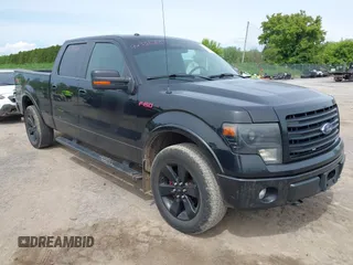 2014 Ford F-150 XL with VIN 1FTFW1EF9EFC54998, listed as a IAAI auction lot 42351686 with 255,965 mi miles and . Bid and sale history available at DreamBid. Image 1.