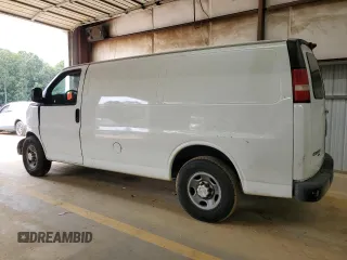 2014 Chevrolet Express Cargo with VIN 1GCZGTCG8E1213177, listed as a Copart auction lot 73557024 with Not provided miles and Salvage title. Bid and sale history available at DreamBid. Image 2.